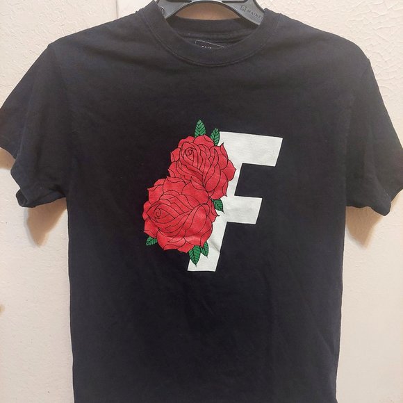 Fairplay black rose t-shirt - Picture 1 of 3